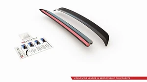 Spoilerflügelverlängerung Maxton Design glänzend schwarz ABS für Audi S3 8L - Bild 1 von 4