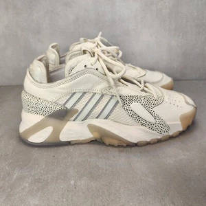 Herren Adidas Größe 6,5 Streetball Safari Gummi Basketballschuhe Retro Creme - Bild 1 von 10