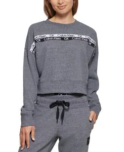 Calvin Klein Performance 289845 Women's Double-Stripe Logo Pullover Size XS - Picture 1 of 2