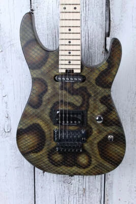 Charvel Warren DeMartini 签名 Pro-Mod 蛇电动古塔蛇皮 — 第 1/4 张图片