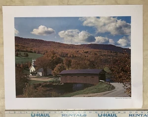 "The Bridge At The Green" West Arlington, Vermont Print - Picture 1 of 3