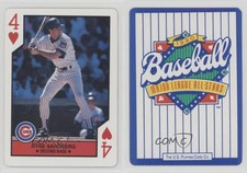 1990 US Playing Cards Major League All-Stars Ryne Sandberg #4H HOF