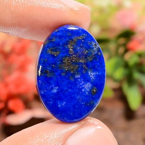 20 Ct. Natural Oval Lapis Lazuli Spiritual Cabochon Loose Gemstone 23X16X5 mm - Picture 1 of 4