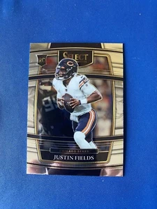 2021 Panini Select Concourse JUSTIN FIELDS #50 Rookie RC Chicago Bears Football - Foto 1 di 8