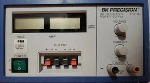 BK Precision 1670A 3 Out DC Netzteil, 30V/3A, 12V/0,5A, 5V/0,5A, 120V - Bild 1 von 7