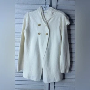 Baby Gap Cream Hooded Cardigan. Great condition. Size 5 - Picture 1 of 5
