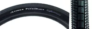 Neumático TIOGA TIOGA POWERBLOCK OS/20 20x1.6 CABLE BK - Imagen 1 de 1