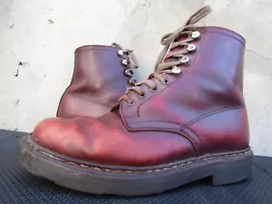 Seltene Vintage Paraboot rote robuste Leder Wanderschuhe, UK 7 | US 8 - Bild 1 von 8