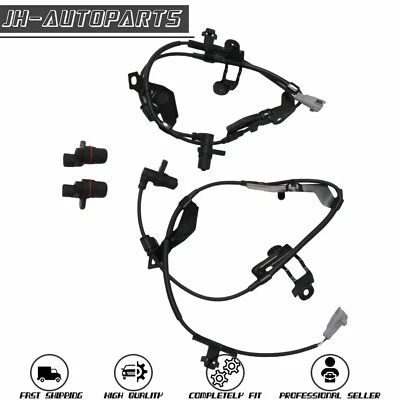 Juego de 4 sensores de velocidad de rueda ABS delanteros traseros para Toyota Tacoma 1998-2004 AWD Foto 1 de 4