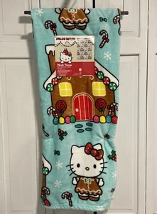 Hello Kitty Christmas Gingerbread Throw 50”x60”Blanket - NEW VIRAL - Picture 1 of 3