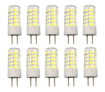 10pcs GY6.35 G6.35 Led Light Bulb 5W 64-2835 SMD Lamp 12V/220V Ceramics Light  - Image 1 of 4