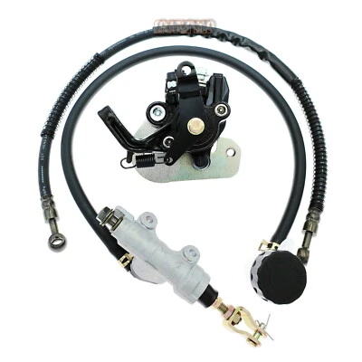 Conjunto de cilindro maestro y manguera de pinza de freno trasera HONDA Sportrax 400 TRX400EX 05-08 Foto 1 de 2