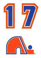 1985-86 Topps Sticker Inserts Nordiques Hockey Card #20 Quebec Nordiques