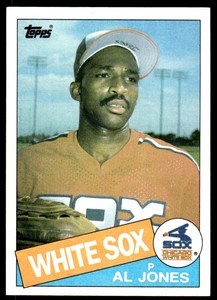 1985 Topps Al Jones Rookie Chicago White Sox #437
