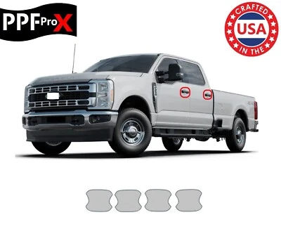 Для Ford Super Duty 2023-2026 дверная ручка чашка краска защитная пленка PreCut PPF - Изображение 1 из 3