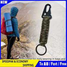 Keychain Rope Hand-woven Key Ring Camping Survival Kit (Camouflage)