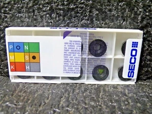 10PK, Seco ROHT1204M0 M12 Grade MS2500 Carbide Insert TiCN/Al2O3 Finish, 0.187"k - Picture 1 of 4