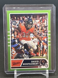 2019 Panini Chronicles - Classics Red #C-6 David Montgomery /199 (RC)