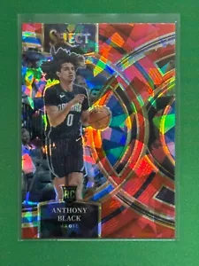 Panini Select Premier Red Cracked Ice Prizms #113 Anthony Black RC 2023-24 - Imagen 1 de 2