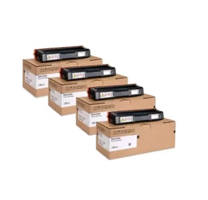 SET Genuine Ricoh 407720 407721 407722 407723 C252DN C252SFC262SFNW - Picture 1 of 1