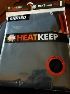 Leggings de rendimiento acanalados Heatkeep para hombre.  Peso medio, talla XLT. - Imagen 1 de 3