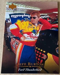 Carta JEFF BURTON 1996 MAZZO SUPERIORE #7 condizioni NM-MT - Foto 1 di 2