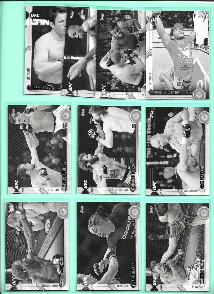 2015 UFC Chronicles You Pick BLACK & WHITE  Parallel #/188 Set Finishers B&W - Image 1 of 1