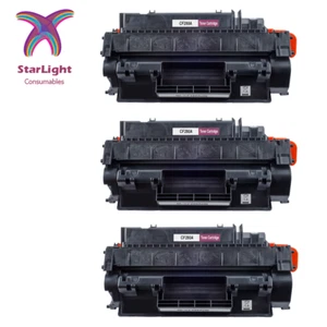 3 x czarny toner 80A CF280A kompatybilny z HP LaserJet Pro 400 M401a 400 M401d - Zdjęcie 1 z 8