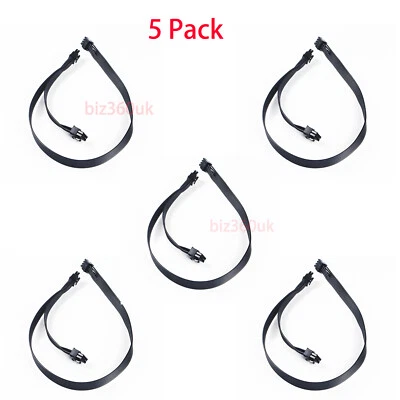 X5 PCI-e GPU 8 Pin to DUAL 8 (6+2)  Power Supply Cable For EVGA Modular 80CM New - Image 1 of 4