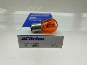 ACDELCO 1157NA NATURAL AMBER 19344840 (10 PACK) - Picture 1 of 1