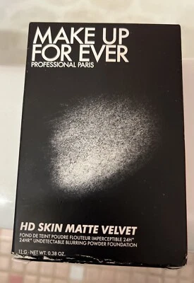 Make Up Forever HD Skin Matte Velvet 24H Blurring Powder Foundation 3N48 NIB - Image 1 of 4
