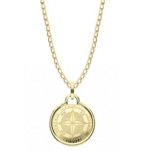 Halskette mit Anhänger Windrose aus 18 Karat Gold - Bild 1 von 2