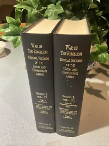 War Of The Rebellion Official Records Series 1 Vol 17 PART 1 PART II FREE SH - Picture 1 of 3