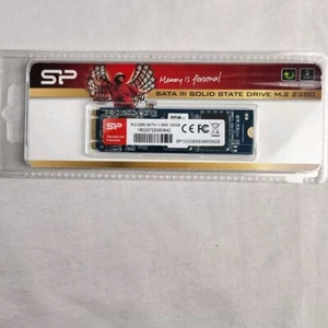 M.2 2280 SATA III INTERNAL SSD 120 GB Silicon Power A55 SP120GBSS3M55M28 New! - Afbeelding 1 van 3