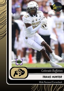 Travis Hunter CU Buffs RC - 2023 Starlight's Contemporary Custom Art Card