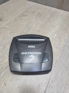 Consola de Videojuegos Sega Genesis 3 Negra MK-1461 - Consola Solo PROBADA FUNCIONANDO - Imagen 1 de 7