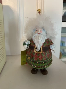 Dept 56 Krinkles Patience Brewster Dash Away Santa Collection Christmas Ornament - Picture 1 of 7