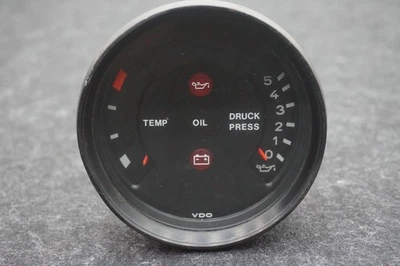 Cuadro de instrumentos manómetro de presión de aceite 91164110305 Porsche 911 930 1982-89 Foto 1 de 4