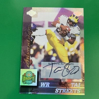Tai Street 1999 Collector’s Edge Advantage Rookie Auto Card #184 - Image 1 of 2