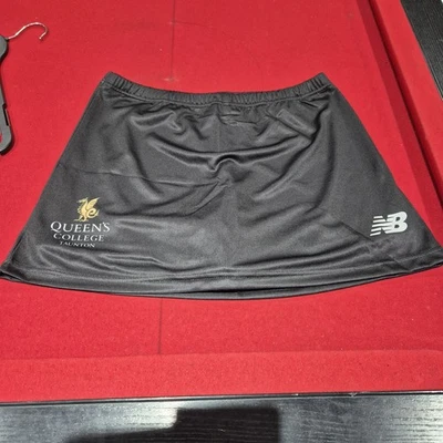 Ladies New Balance Black Skirt Skort Shorts UK Size 14 Queens college Taunton - Image 1 of 4
