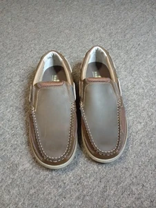Margaritaville Anchor Herren Leder Bootsschuhe Slipper Größe 11 Weite  - Bild 1 von 8
