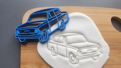 Vauxhall Viva HA tagliabiscotti, glassa per biscotti, cottura, decorazione auto idee regalo