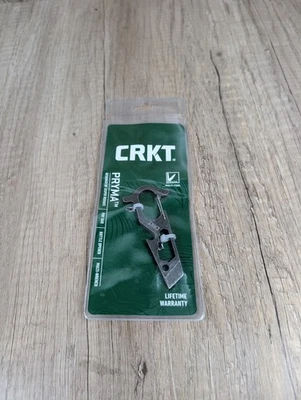 CRKT 9011 Pryma Tool Pocket Multi-Tool 3Cr13MoV Steel Stonewash Weighs 1  oz. - Image 1 of 4