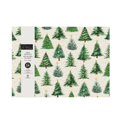 Harman - Confetti Trees Paper Placemats 24pk - 9460899 - Image 1 of 4