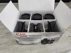 CHI Smart Magnify 1,25" Keramik Samt Ersatz Warmwalzen & Clips CS1106 - Bild 1 von 7