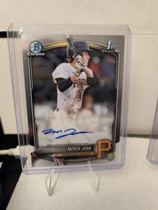 2025 Bowman - Chrome Prospect Autografi Mitch Jebb #CPA-MJ (AU, RC) - Foto 1 di 1