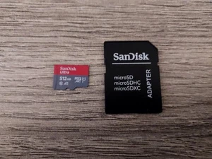 Sandisk Ultra Micro SD Card Memory Card 512GB - Zdjęcie 1 z 1