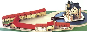 Castillo de agua Klaffenbach bei Chemnitz, kit de construcción de cartón escala 1:250 - Imagen 1 de 1