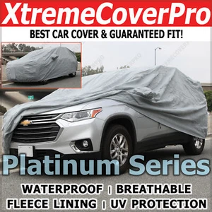 2021 2022 2023 2024 CHEVY TRAVERSE WATERPROOF CAR COVER W/MIRRORPOCKET - Picture 1 of 11