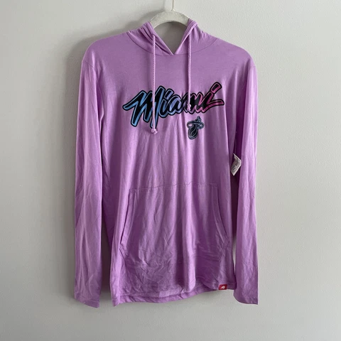 Sportiqe Women S Violet NBA The Miami Heat Store ViceVersa Finale Hoodie NWT Cover